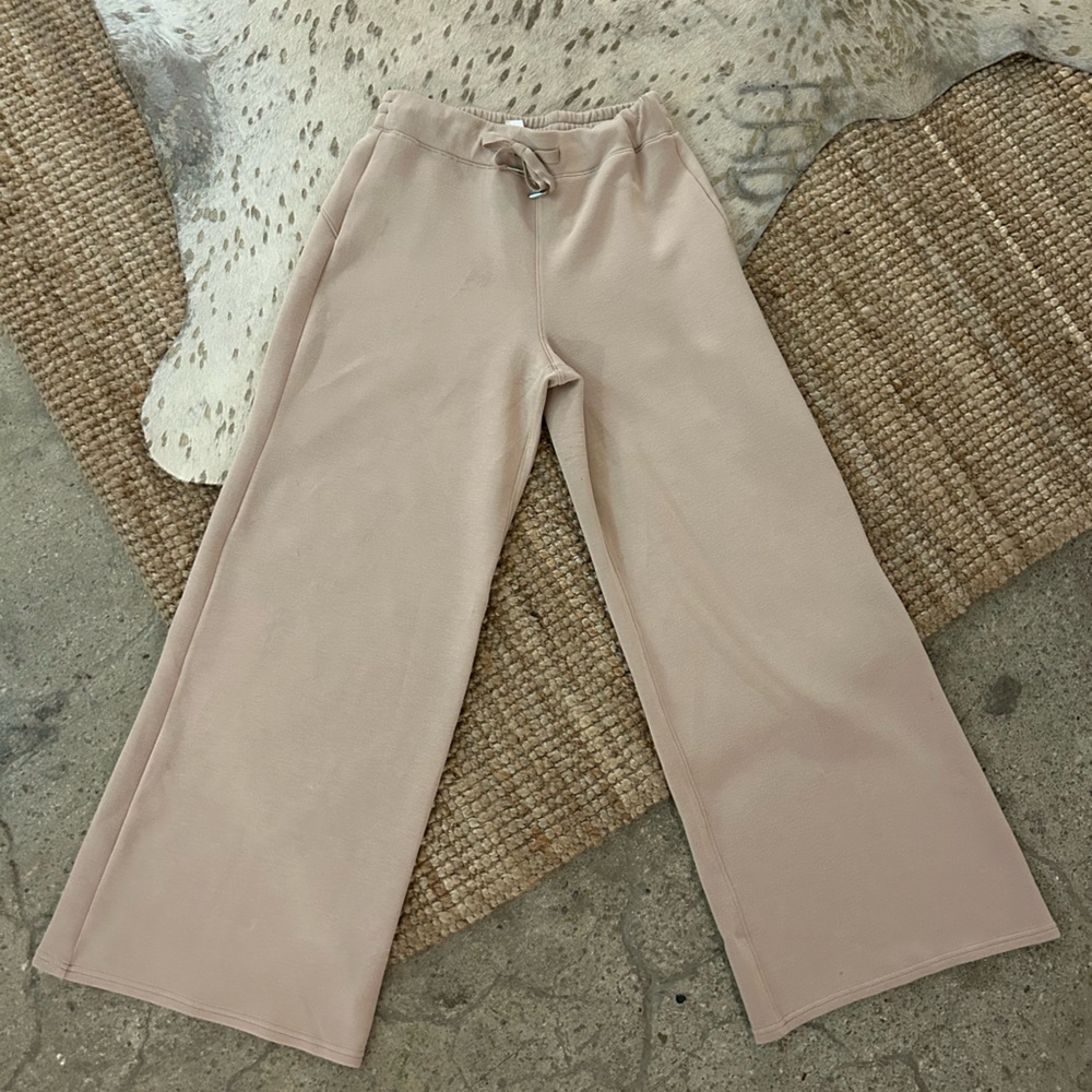 SPANX AirEssentials Wide Leg Lounge Sweat Pants in Lunar